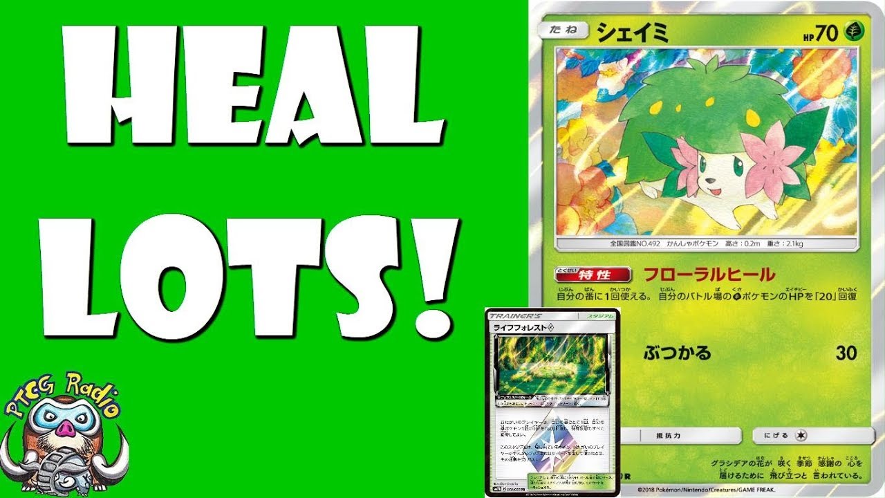 Shaymin is Great Healing for Your Grass Pokemon!