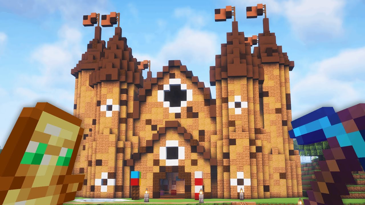 Why I Built a GIANT Cookie Castle in Minecraft