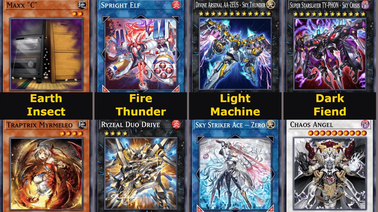 Yu-Gi-Oh! Master Duel All Monster Combination Attribute & Type  #yugioh #masterduel
