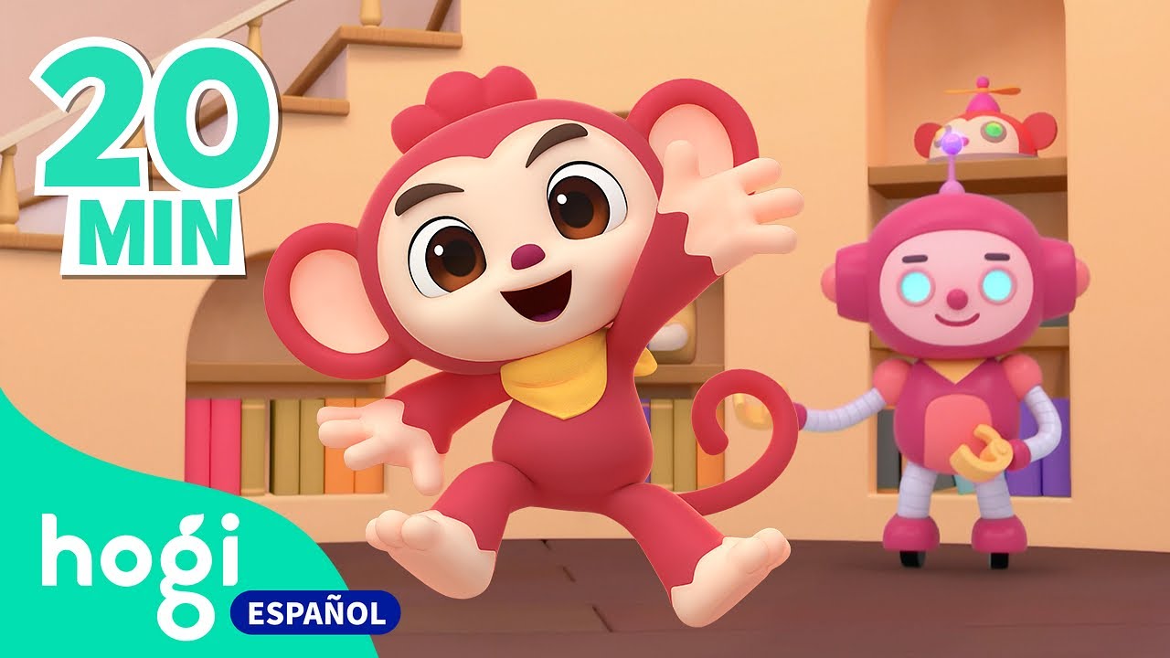 🐵Especial de Poki | Cinco Monitos | Amigo de Hogi | +Colección | Cantemos con Hogi | Hogi en español
