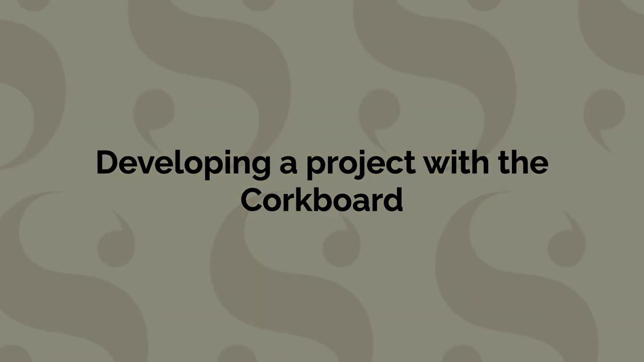 Organize Your Novel for Publishing with Scrivener&rsquo;s Corkboard