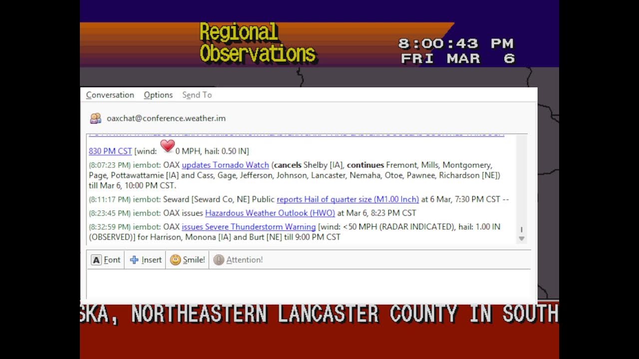Severe weather Possible today, NWR KIH61 Live, 03/06/2026
