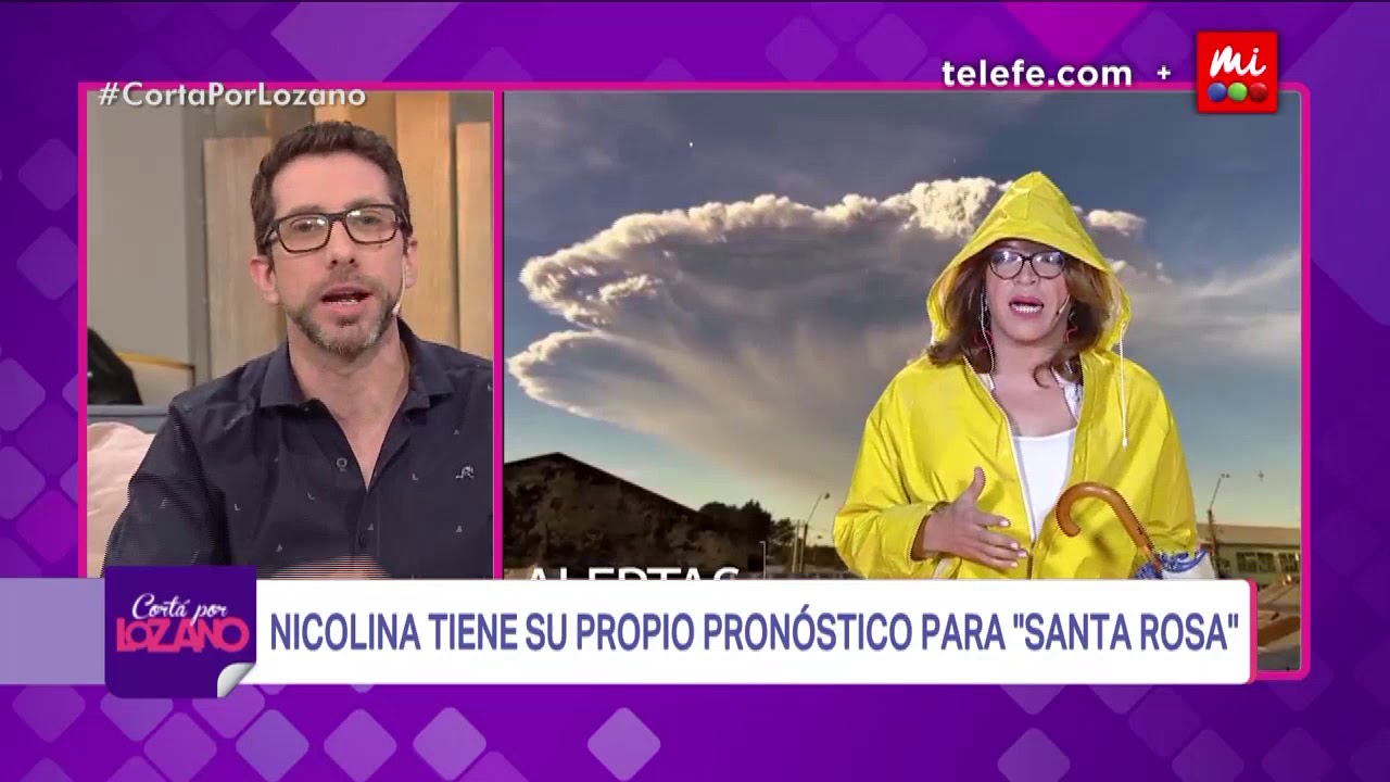 Nicolina se prepara para la tormenta de Santa Rosa - Cortá por Lozano