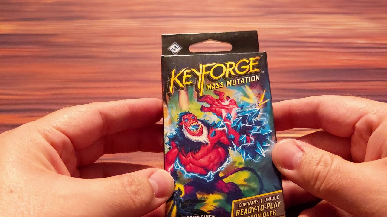 Keyforge Mass Mutation Deck Unboxing Round 3!!!