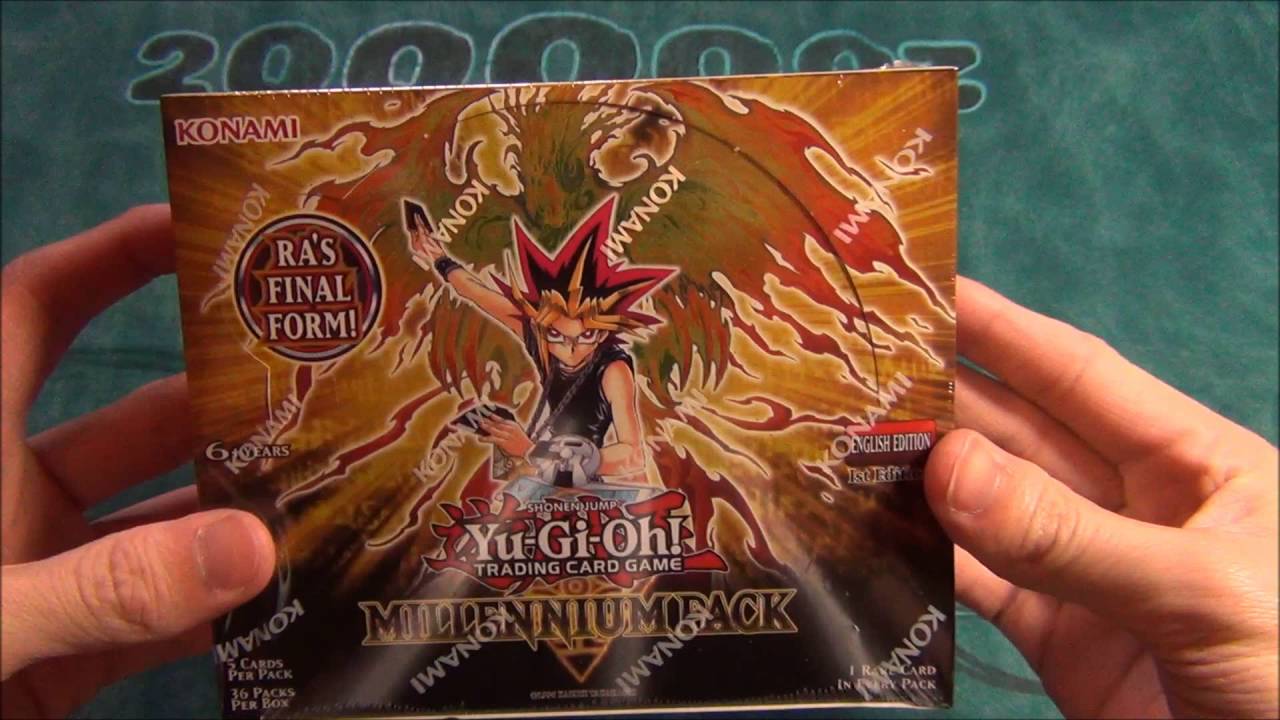 Yugioh Millennium Pack Box Opening - AMAZING PULLS!!!