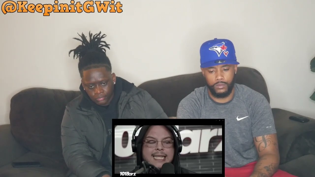 American From NY Reacts to Potter Payper | Wintersession 2023 | 101Barz