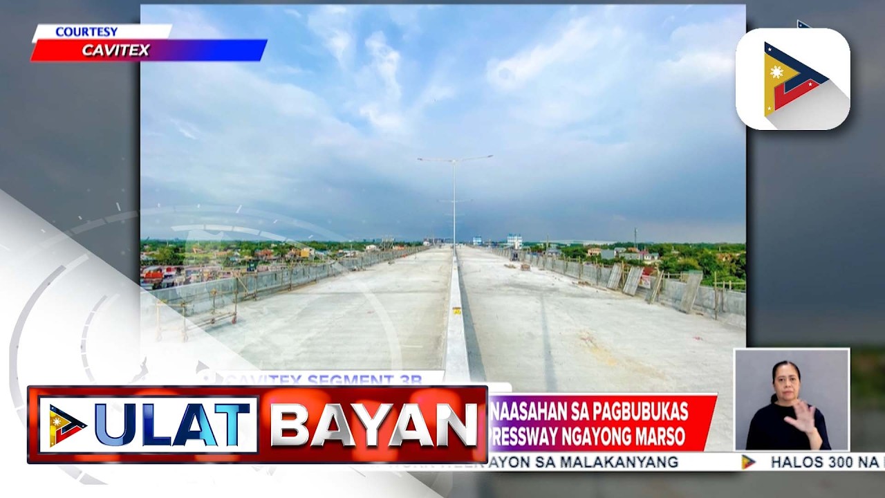 Mas mabilis at maginhawang pagbiyahe, inaasahan sa pagbubukas ng Segment 3B ng CAVITEX C5 Link...