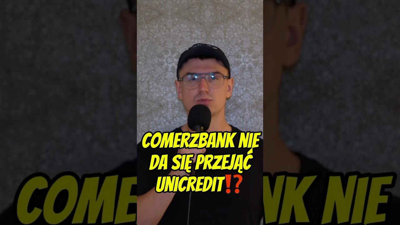 Commerzbank nie da się przejąć UniCredit⁉️#informacje #pieniądze #biznes #finanse #gospodarka #bizon