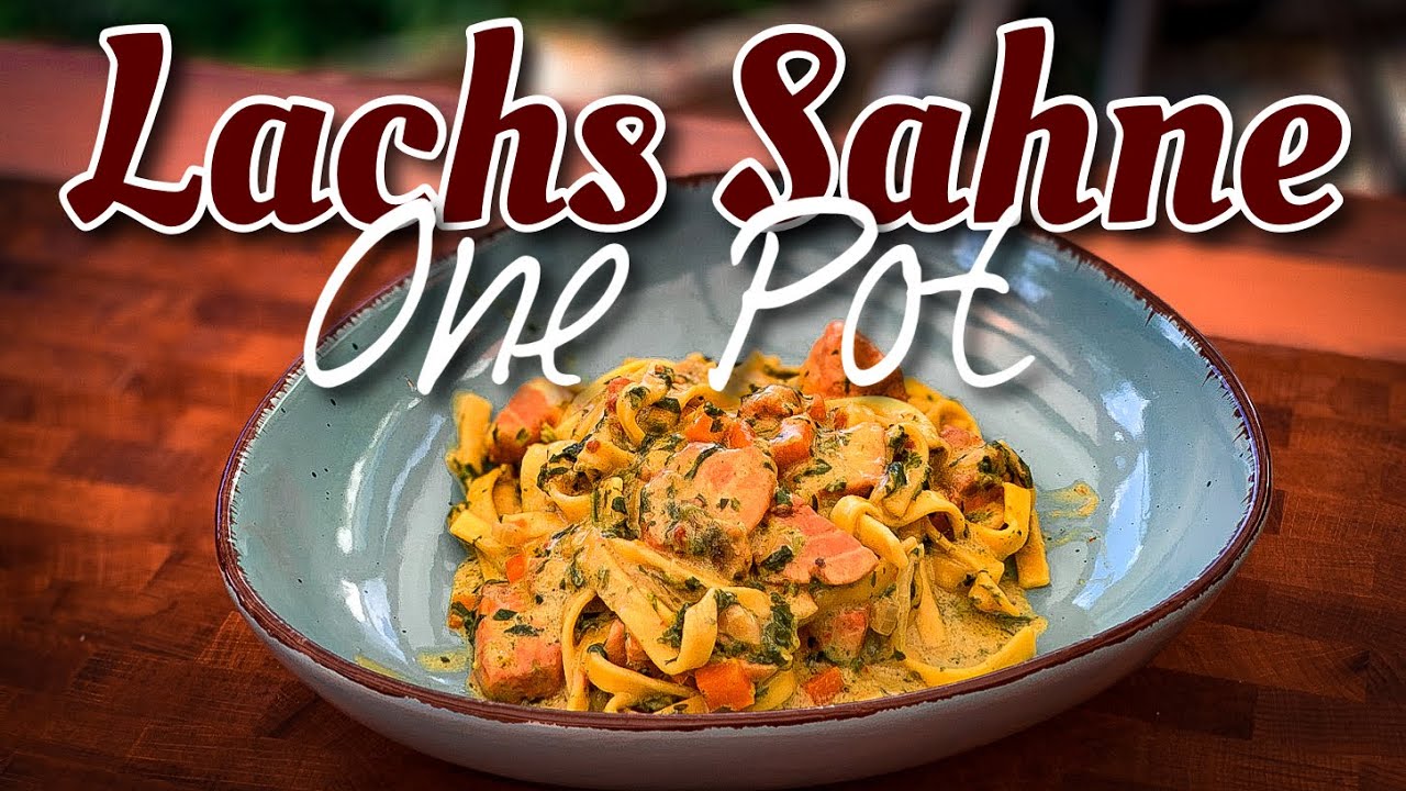 Lachs Sahne One Pot mit Spinat aus dem Dutch Oven - Einfach und sehr lecker #onepot #dutchoven