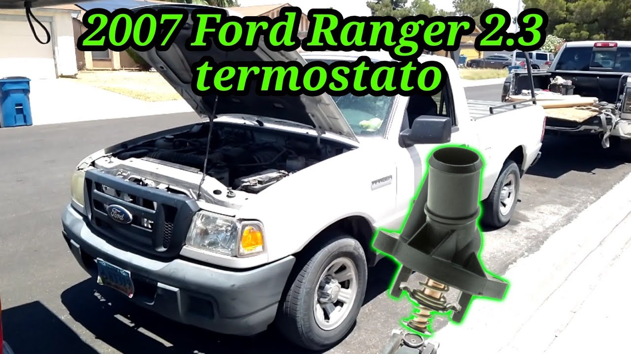 2007 Ford Ranger 2.3 Cómo cambiar el termostato ( How to change the thermostat )