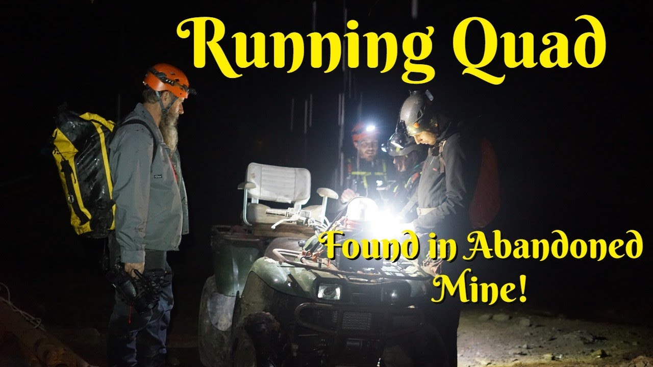 #240 Running quad found in an abandoned mine!