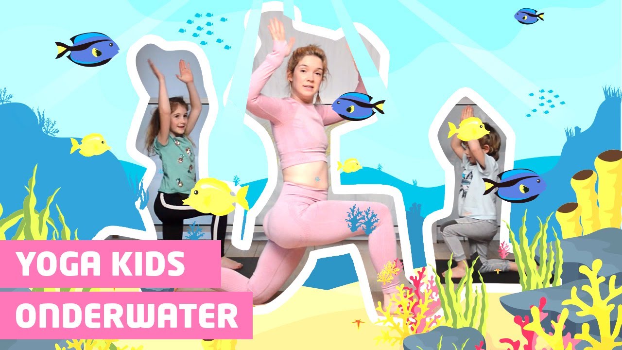 Yoga voor kinderen - Onderwaterwereld - Nederlands