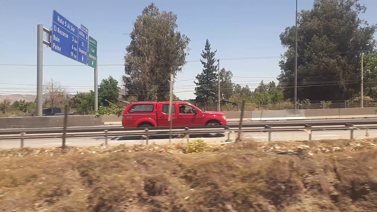 Terrasur cruzando Río Maipo
