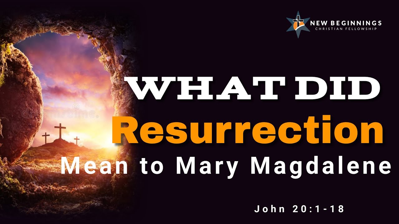 What Did Resurrection Mean to Mary Magdalene? | Rev. Dr. Leslie Braxton