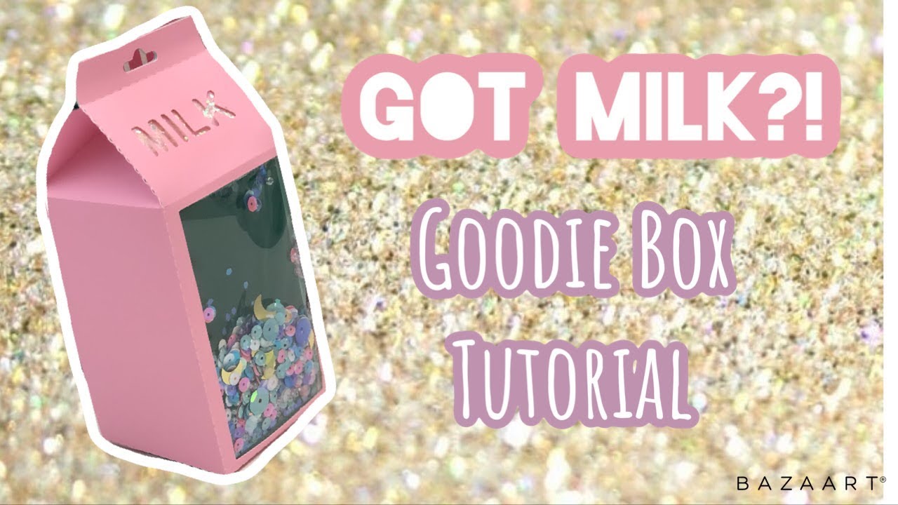 ¿!Got Milk¡? 🥛 Milk Carton Goodie Box tutorial + Cricut tips!