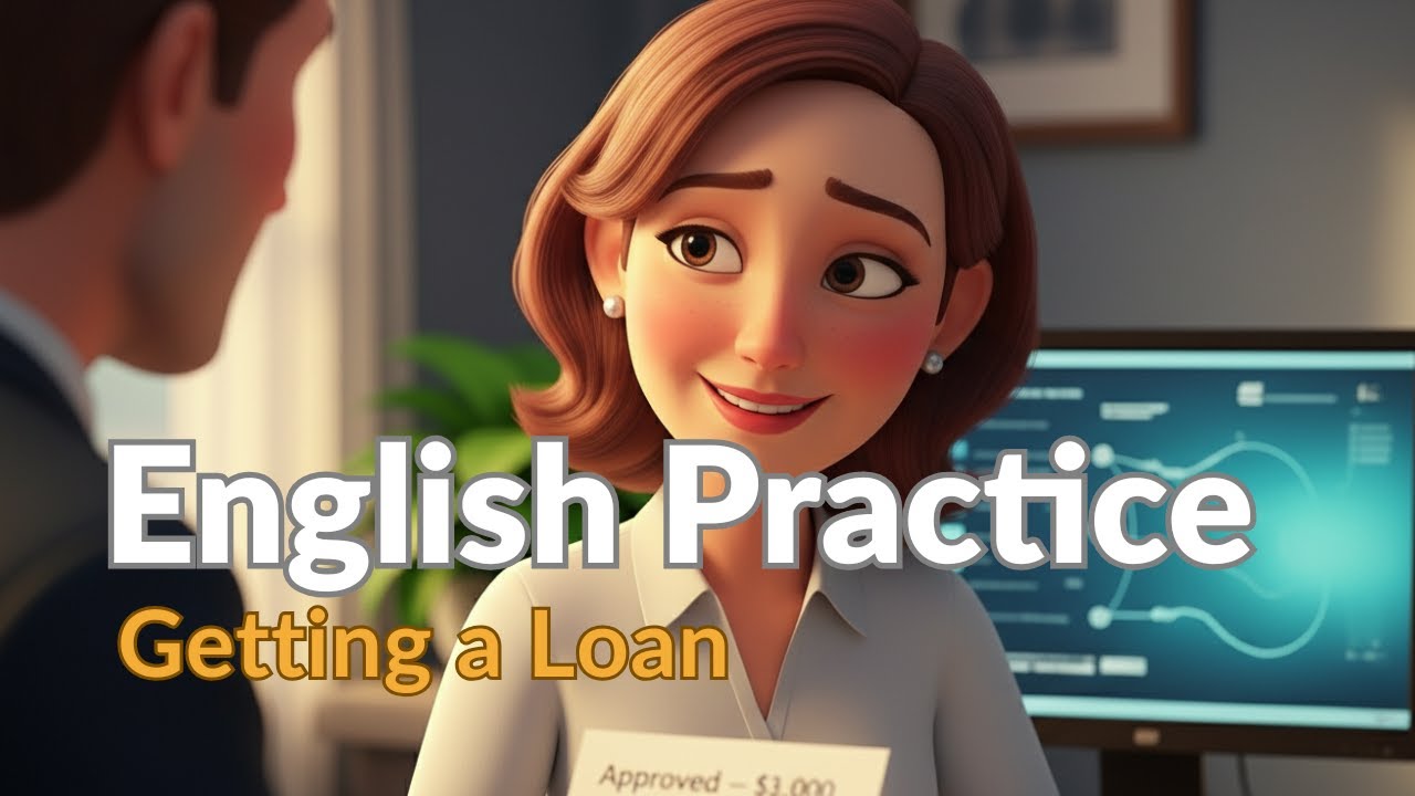 Applying for a Loan | English Listening & Speaking Practice Story + Q&A Mini Story