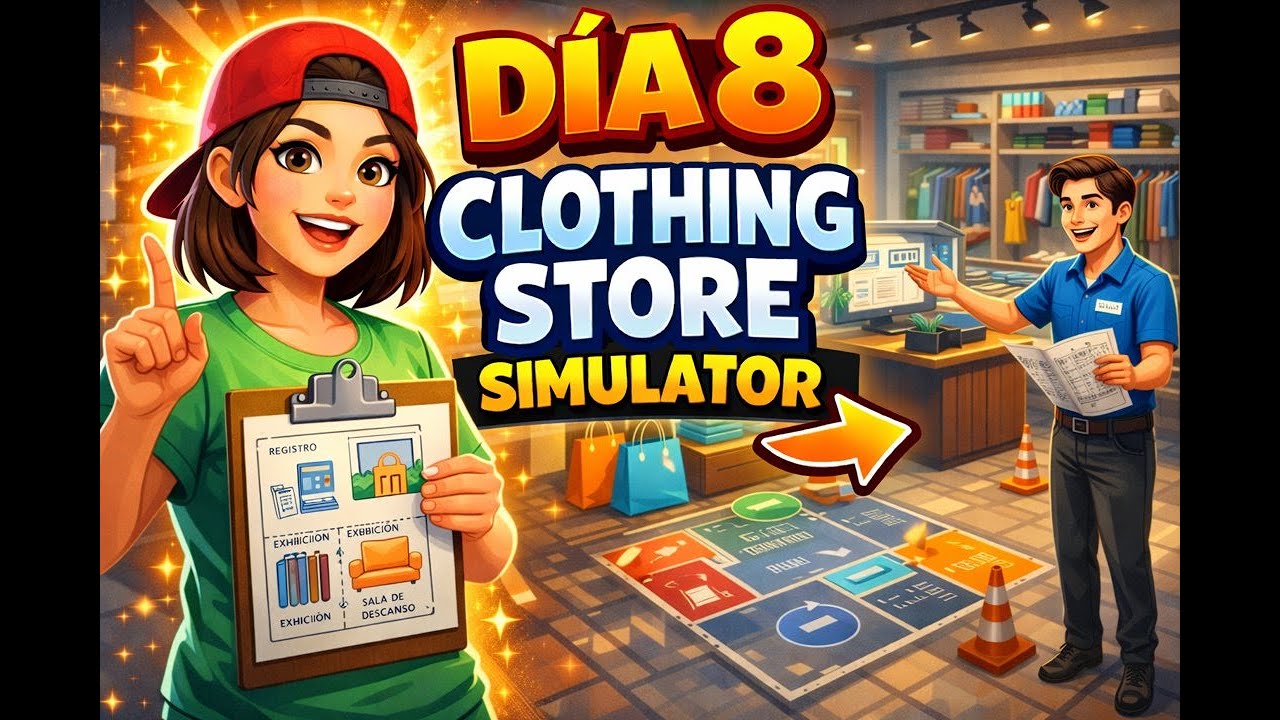 SIMULADOR DE TIENDA DE ROPA | Clothing Store Simulator #8 #ropa #clothing #store #gameplayenespañol