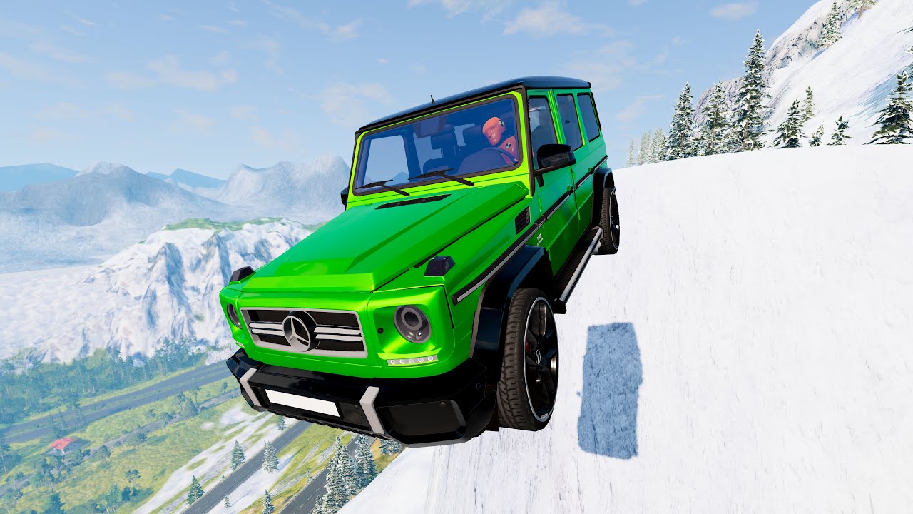 Cliff Drops #23 - Car Crashes | BeamNG Drive