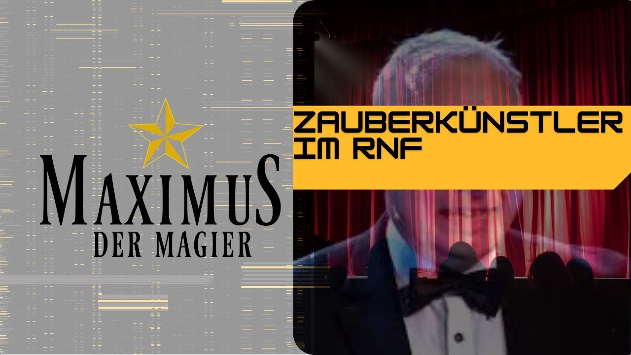 Daniel Schirner - Maximus der Magier im Theater Heidelberg Rhein-Neckar-Fernsehen