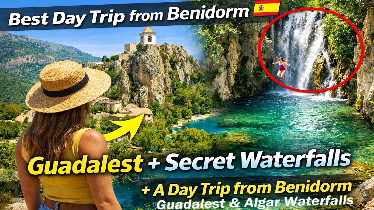 👉 Wymarzona wycieczka z Benidormu 🇪🇸 | Guadalest + Wodospady Algar 💦