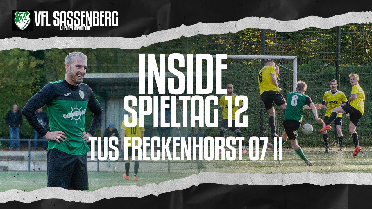 INSIDE Spieltag 12 - 6:0 gegen TuS Freckenhorst 07 II