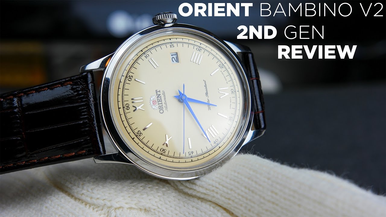 Обзор Orient Bambino V2 2-го поколения | С функцией взлома и ручным заводом | Лучшие нарядные час...