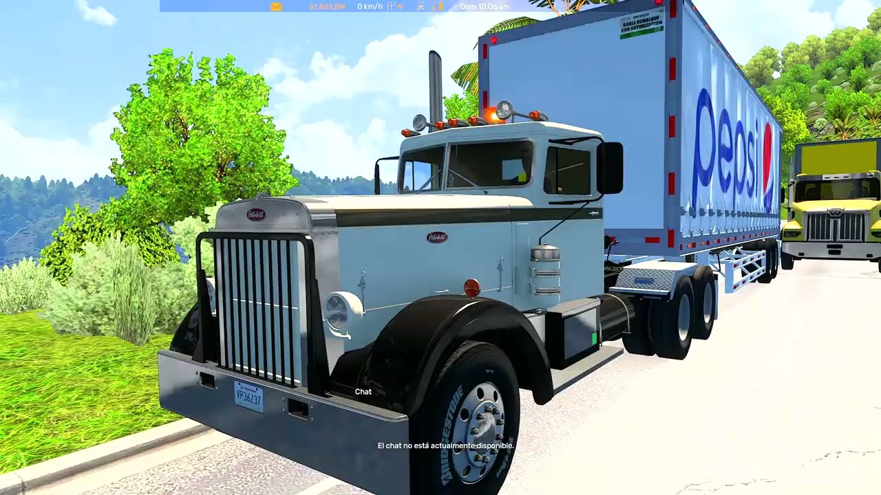 Peterbilt 350. Nos salio la llorona ATS.