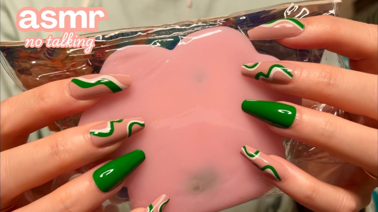 ASMR * Thick Plastic Package Tapping & Squishing 