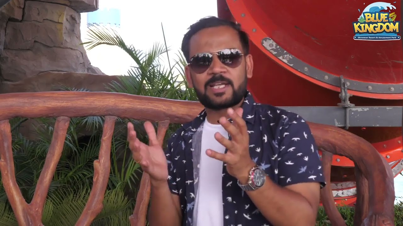 RJ KARTIK in Rajasthan's Biggest Water Park | Blue Kingdom Water Park | Kota