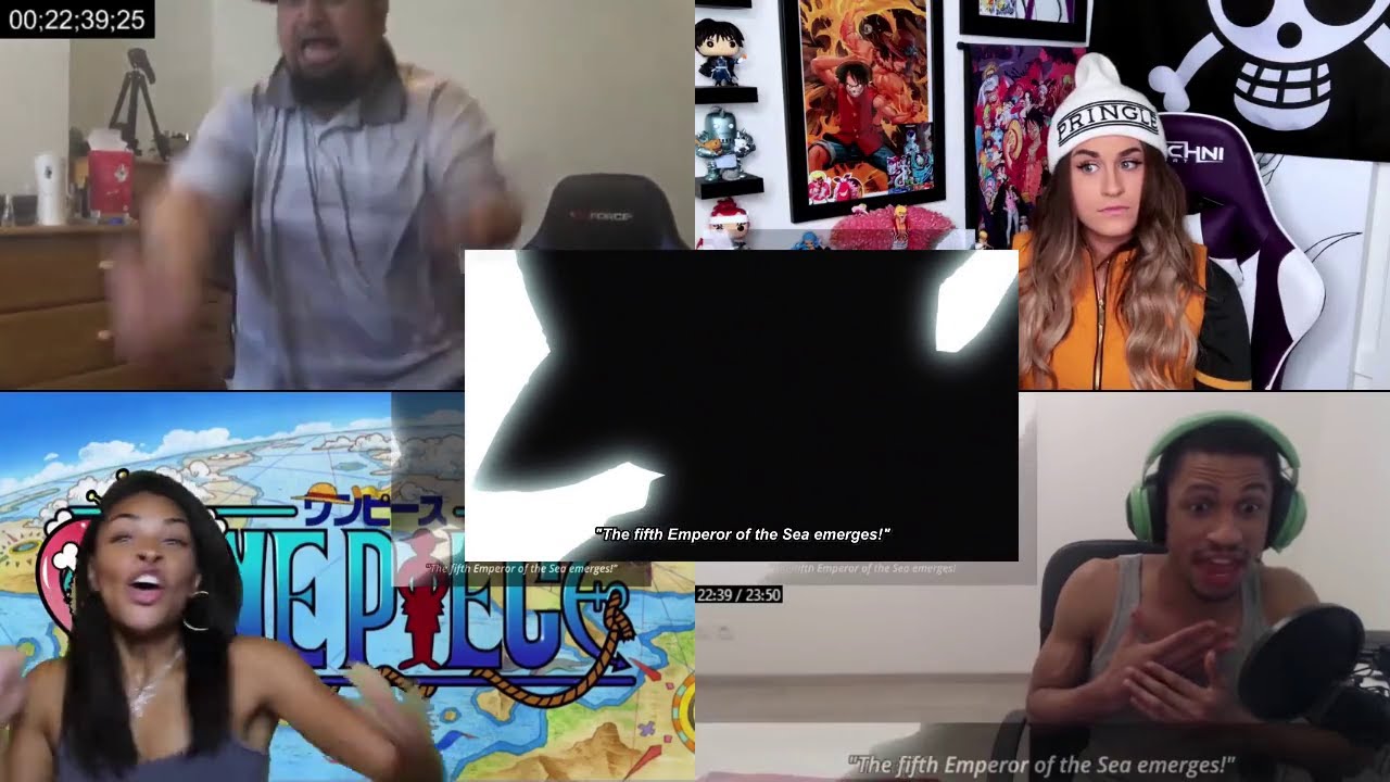 The Fifth Emperor Reaction mashup | Luffy's New Bounty[Khan, SMF, Hibou, Allona]