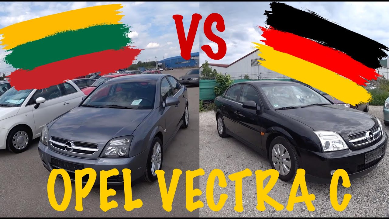 Покупка Opel Vectra C в Германии лето 2019. Сравнение цен с Литвой.