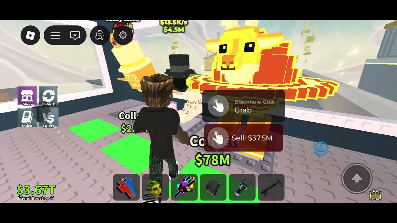 Buka lucky block hasil admin abuse tanggal 11