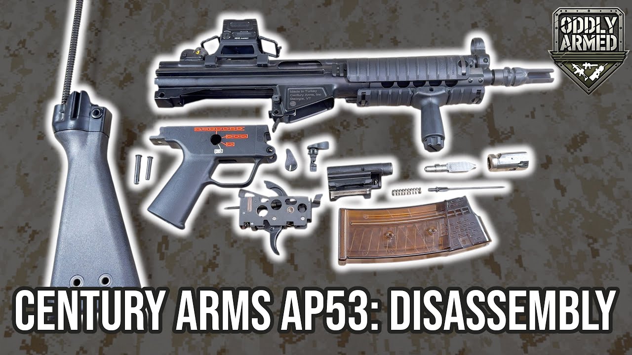 Century Arms AP53: Разборка