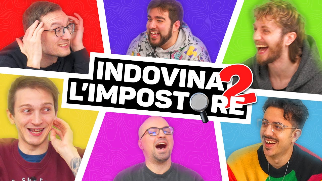 CHI MENTE MEGLIO? 🕵🏻‍♀️ INDOVINA l’IMPOSTORE EP.2 con Dread - Masseo - Rohn - Delux - Mollu - JTaz