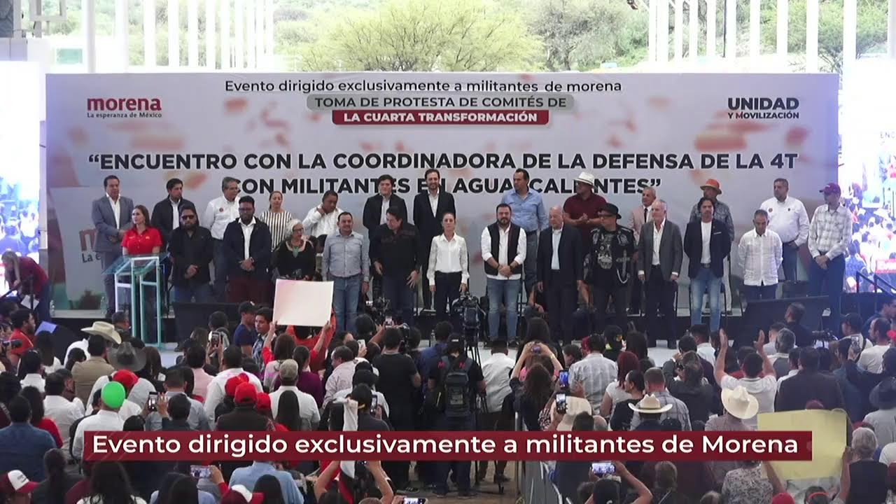 Encuentro con militantes de Aguascalientes