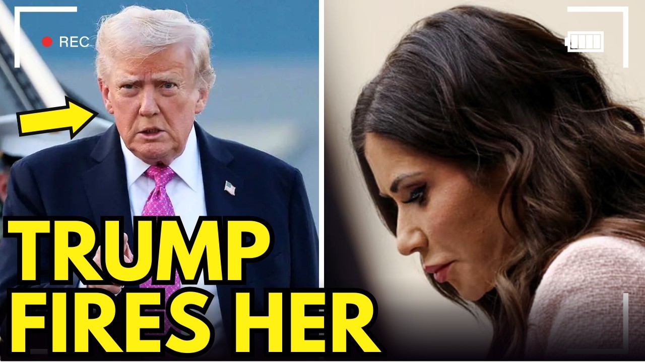 TRUMP FIRES DHS CHIEF After Explosive Congressional Hearing