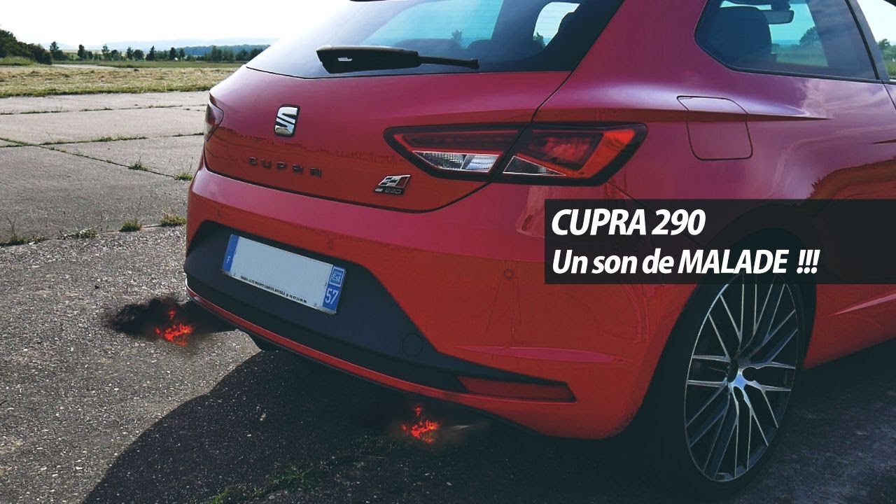 ESSAI : SEAT LEON CUPRA  290 . échappement INOXCAR !!
