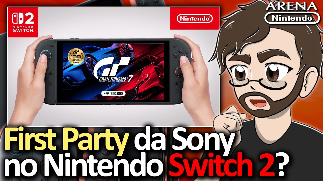 GRANTURISMO 7 VAI CHEGAR AO NINTENDO SWITCH 2? Sony estaria testando o port! | Arena Nintendo