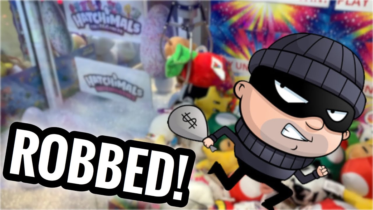 I got ROBBED at the Arcade Claw Machine!
