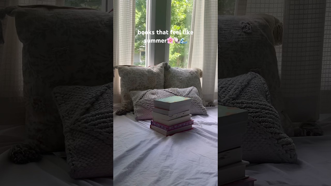 Books that feel like summer🌸🐚🌊 