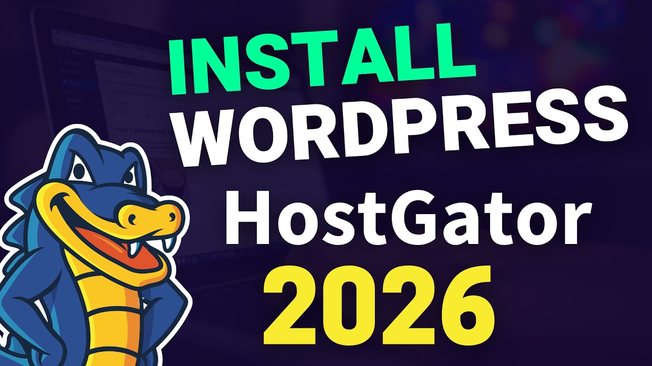 How To Install WordPress on HostGator (2025) – Updated Steps