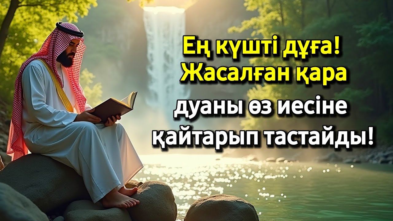 ✨️Жолыңды жауып тұрған қара дуаның бетін қайтарады жасаған адамына қайтады ✨️