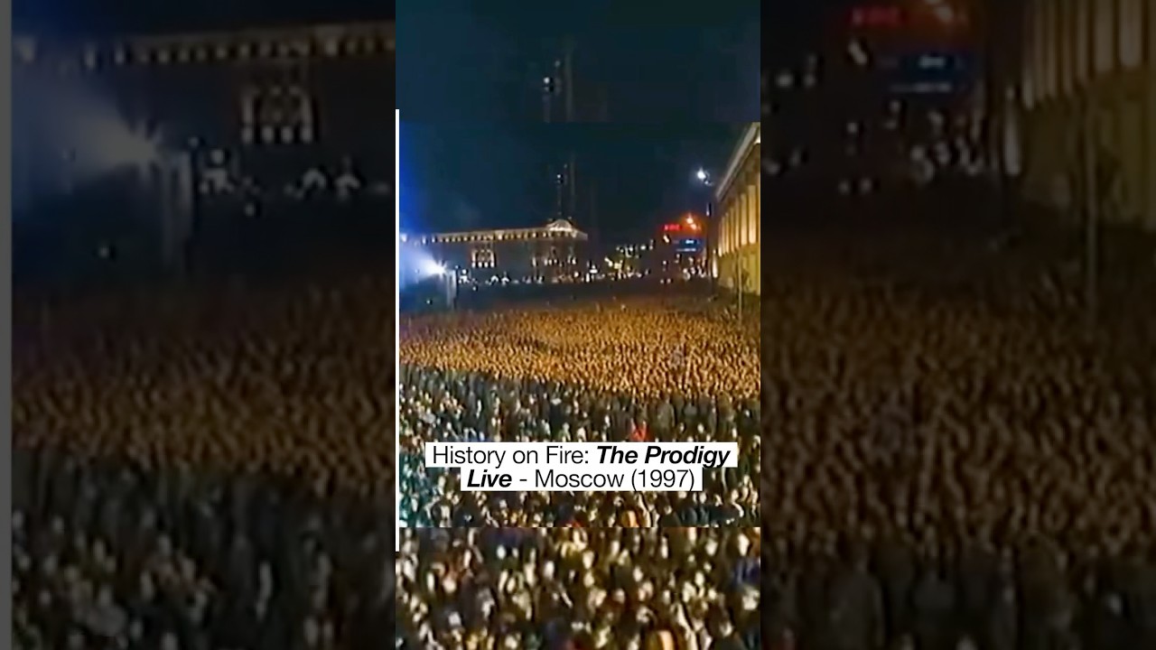 The Prodigy&rsquo;s legendary 1997 Moscow concert drew over 100,000 fans in a night of rave chaos. By MTV