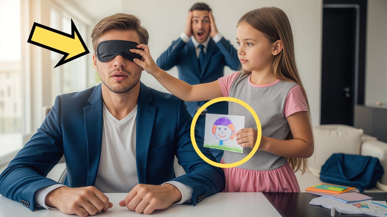 EL HIJO DEL MILLONARIO ERA CIEGO… HASTA QUE UNA NIÑA SACÓ ALGO DE SUS OJOS