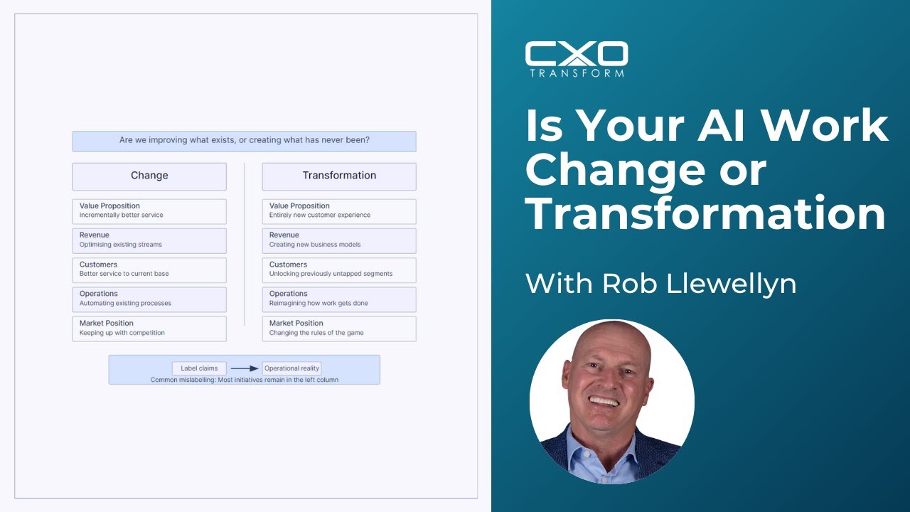 The Truth About AI Transformation No One’s Telling You