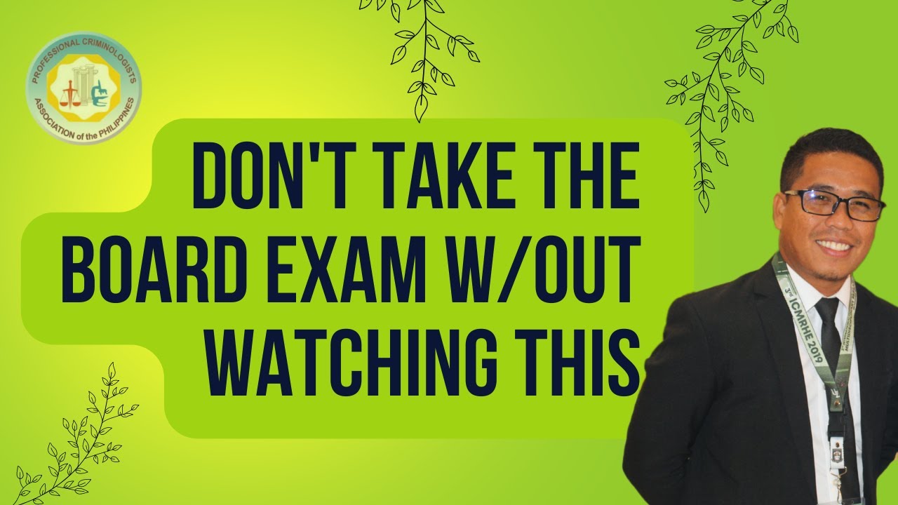 Tips in Passing the Criminologist Licensure Examination