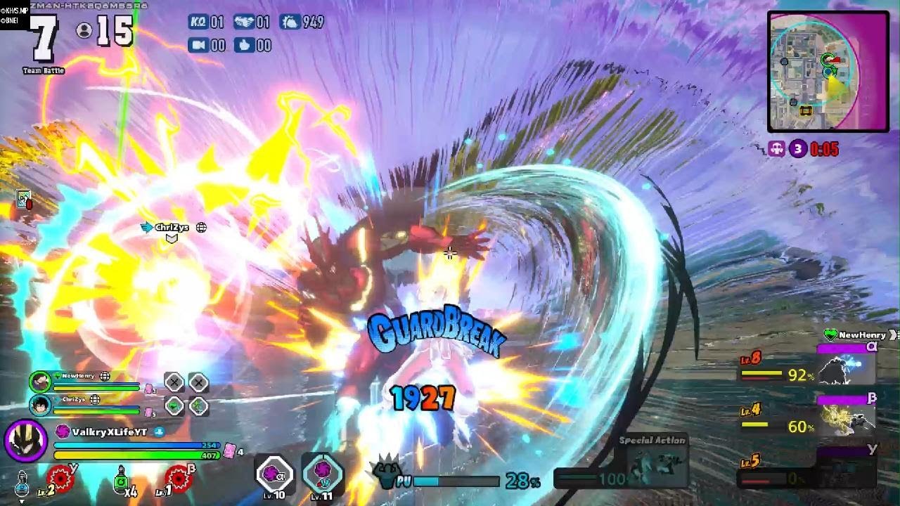 MY HERO ULTRA RUMBLE IronMight Takes over 7KO Game