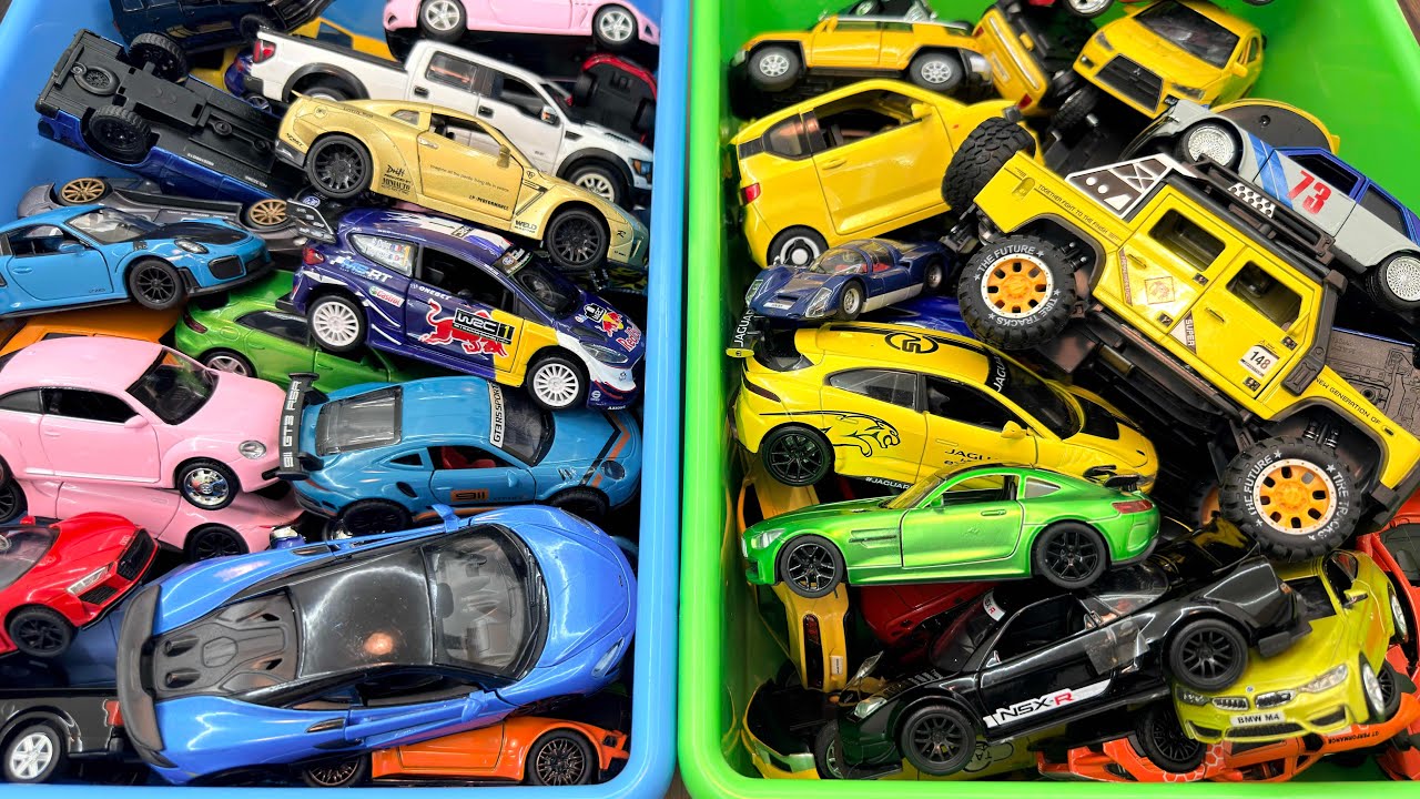 Box Full Of Volkswagen, Porsche, Audi, McLaren, Nissan, Mitsubishi, Mercedes, Jaguar, Honda, BMW