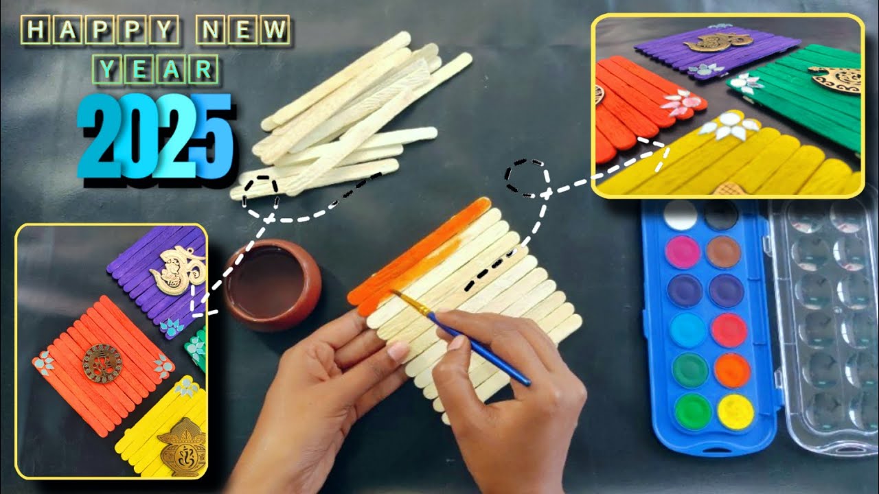 Special video of 2025 to wall hanging || 2025 Wall Hanging Craft: DIY Ideas for the New Year #2025