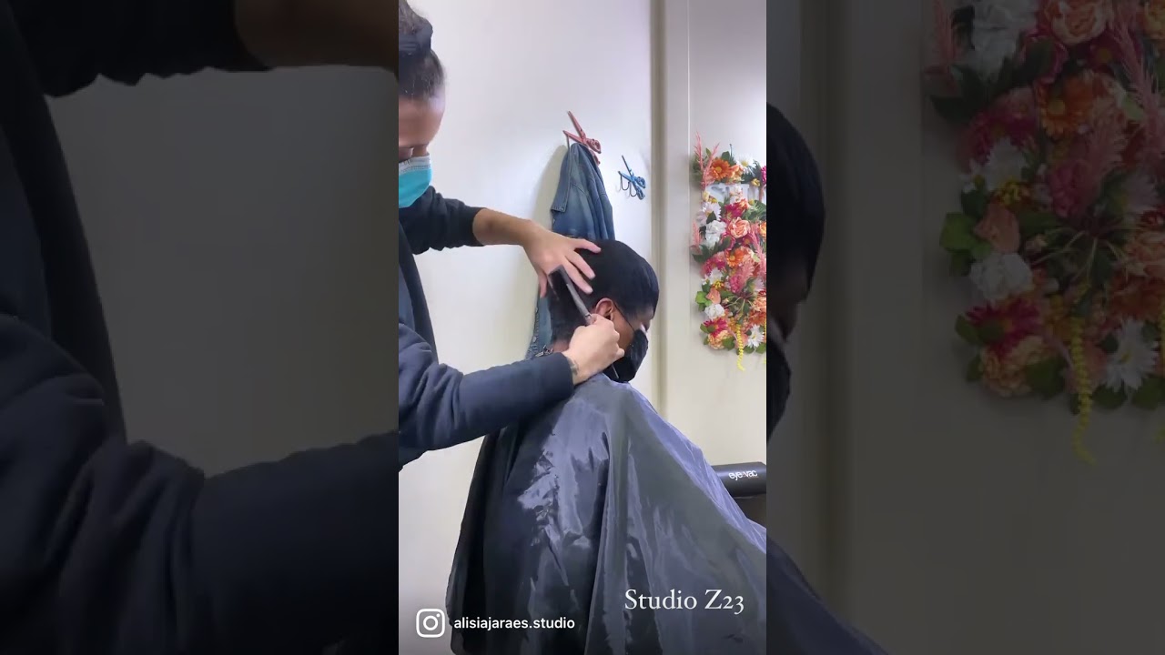 Watch the transformation!*** Pixie cut on relaxed hair